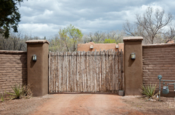 Latilla and Coyote Fence Installation or Repairs Santa Fe New Mexico