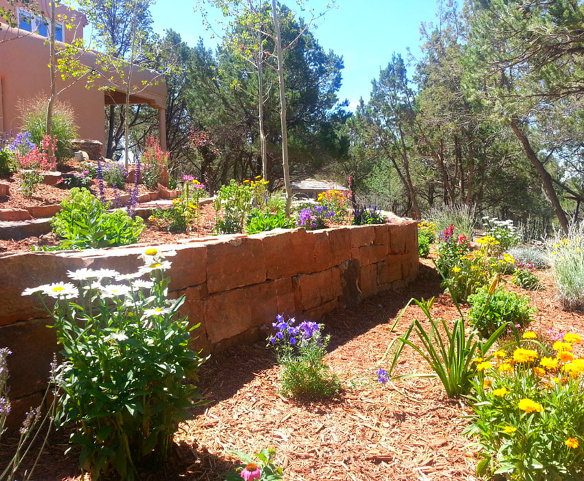 Residential landscaping in Santa Fe & Albuquerque, NM