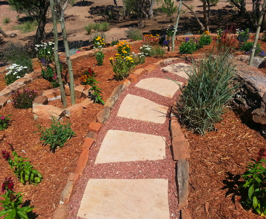 Residential landscape design and installation in Santa Fe and Albuquerque, NM